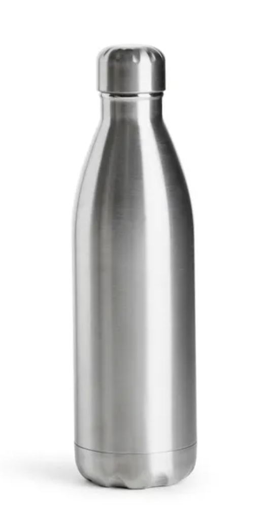Drikkeflaske i rustfritt stål (med gravering)